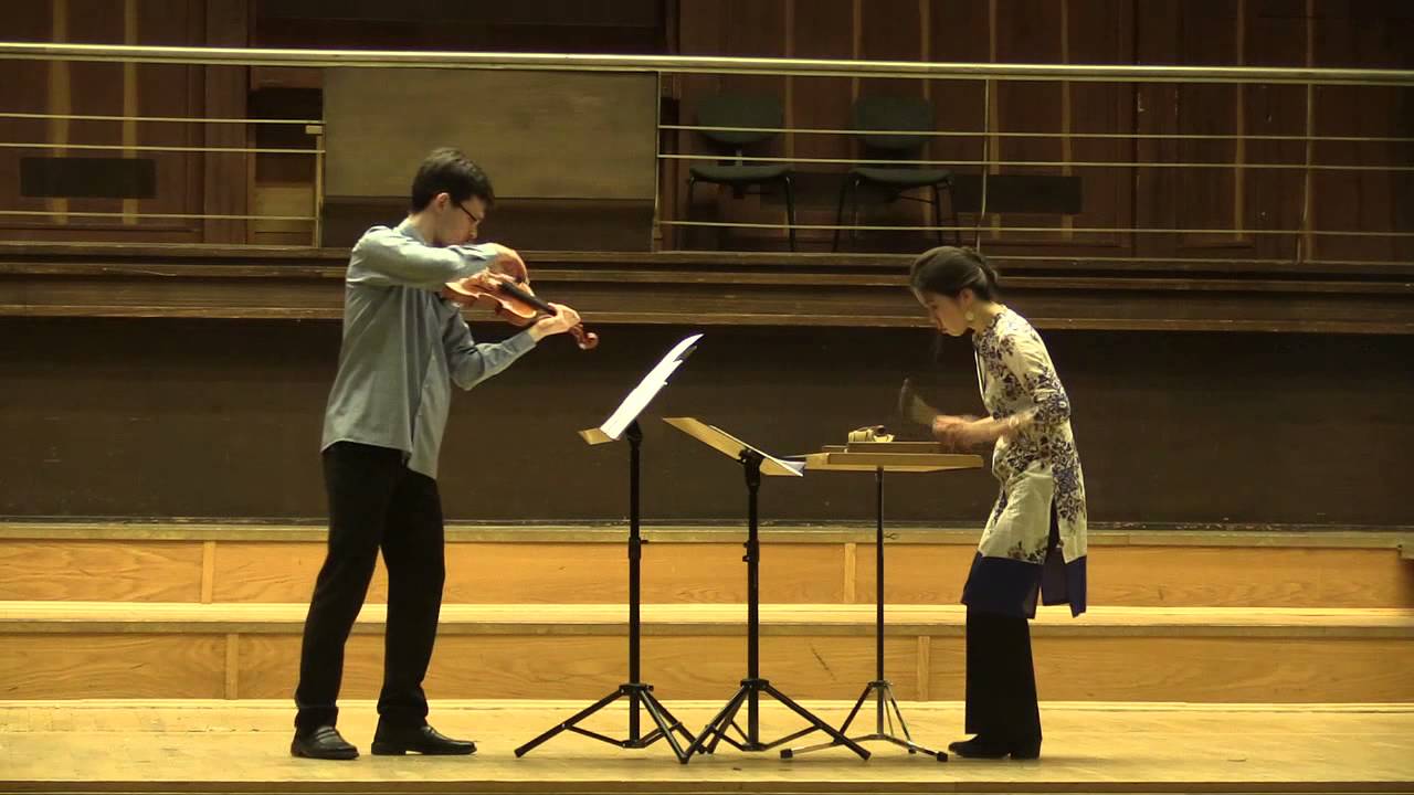 Aperghis - Requiem furtif (violin/claves)