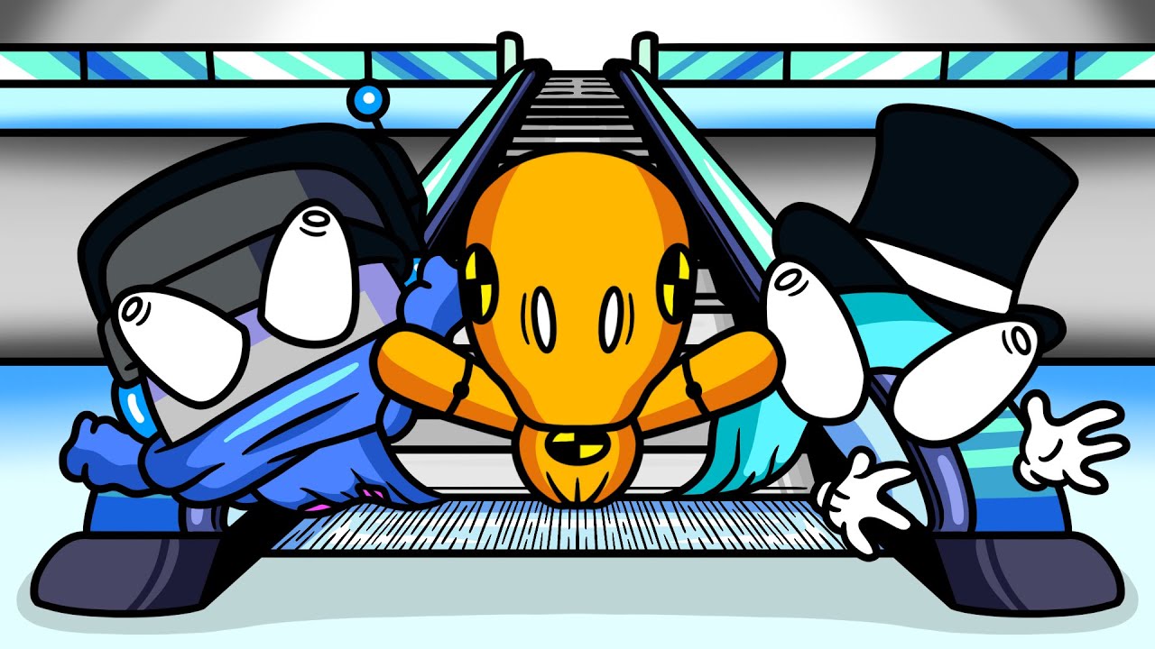 We Trap Ragdoll Dummies in Escalators and More!