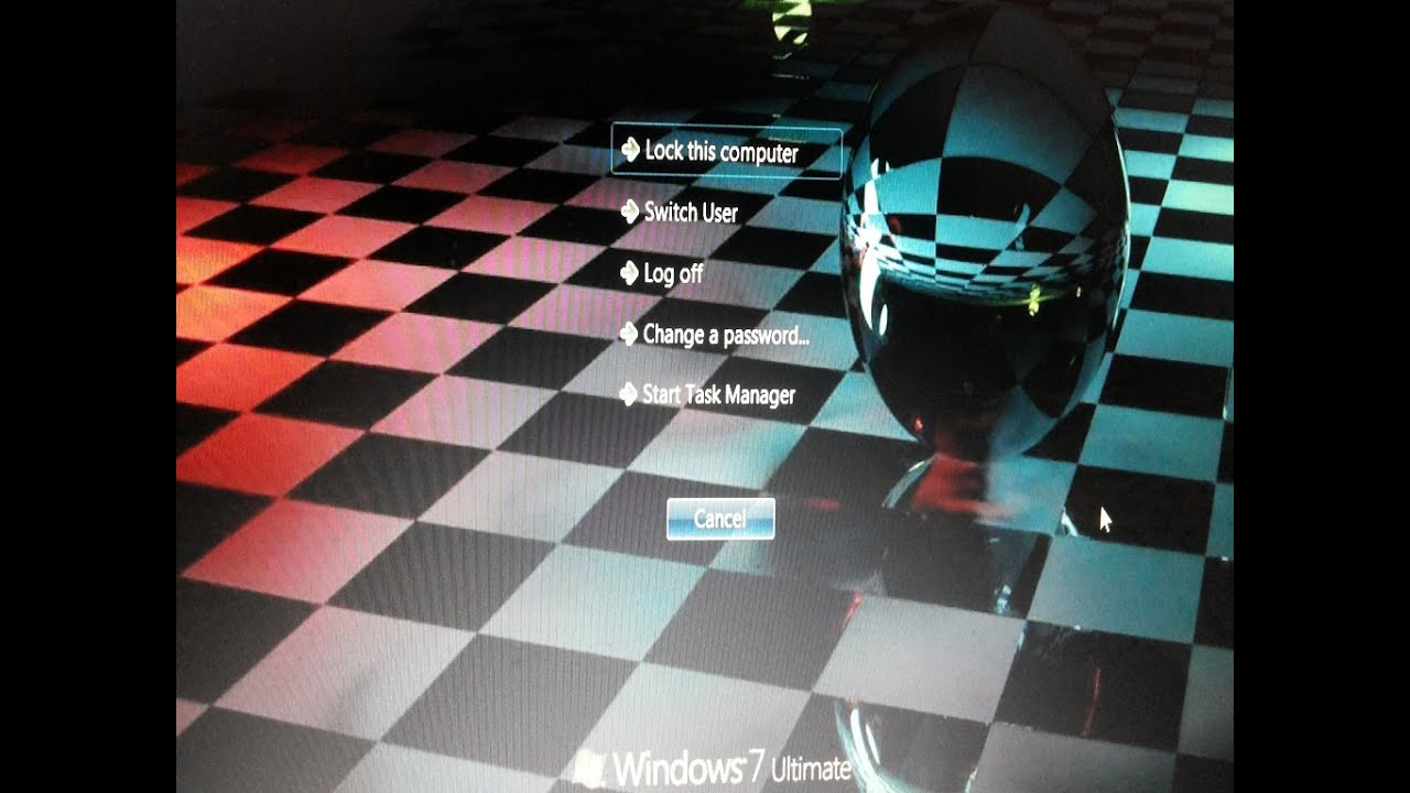 Change Background of Logon Screen in Windows 7