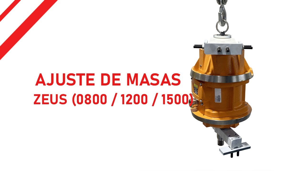 Ajuste masas - ZEUS | Filtra Vibración