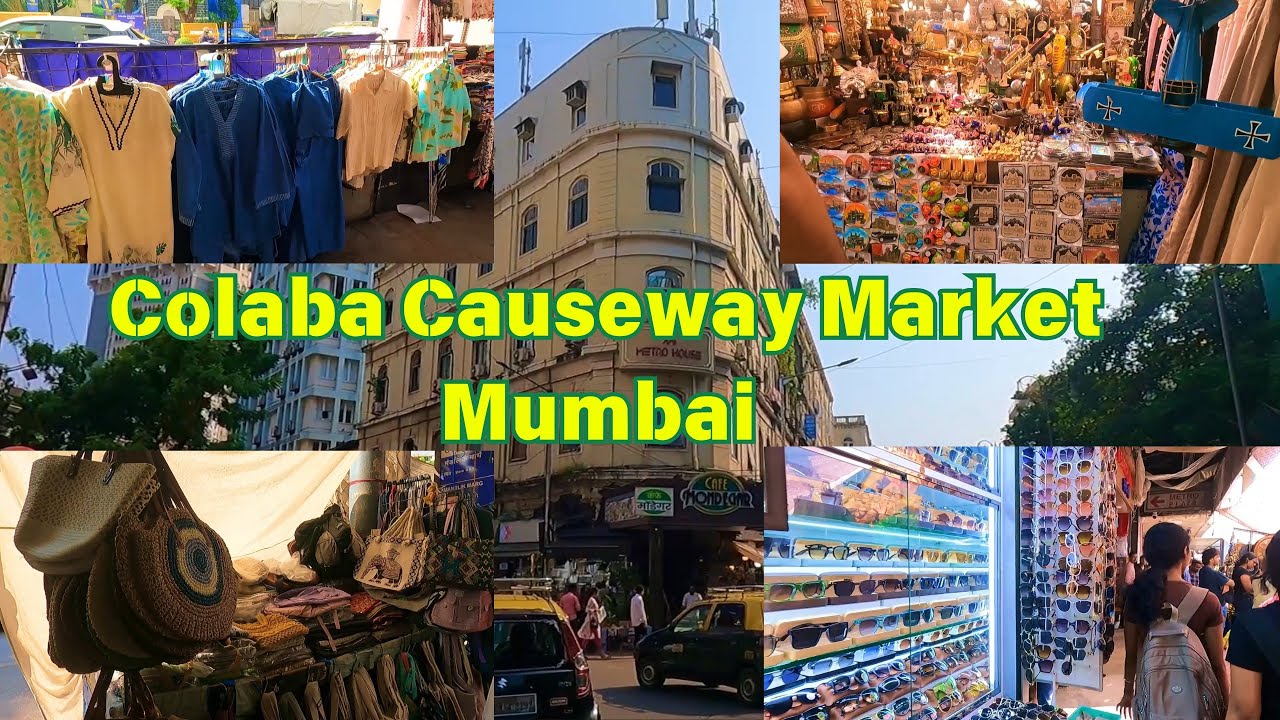 Mumbai #viralvideo | Walking In Street Of Colaba Causeway Market | Mumbai | India.