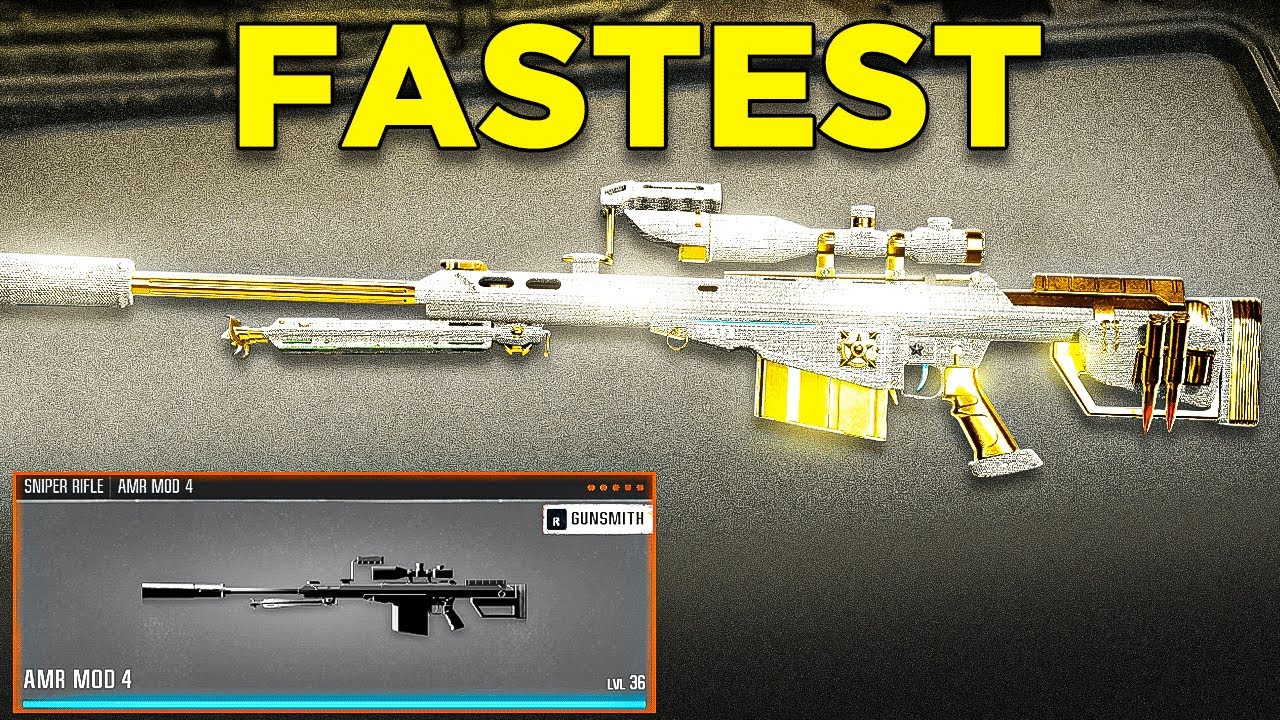 *НОВЫЙ* САМЫЙ БЫСТРЫЙ ОДНОШОТНЫЙ AMR MOD 4 КЛАССА в BLACK OPS 6! 🔥 (Лучшая настройка AMR MOD 4 кл...