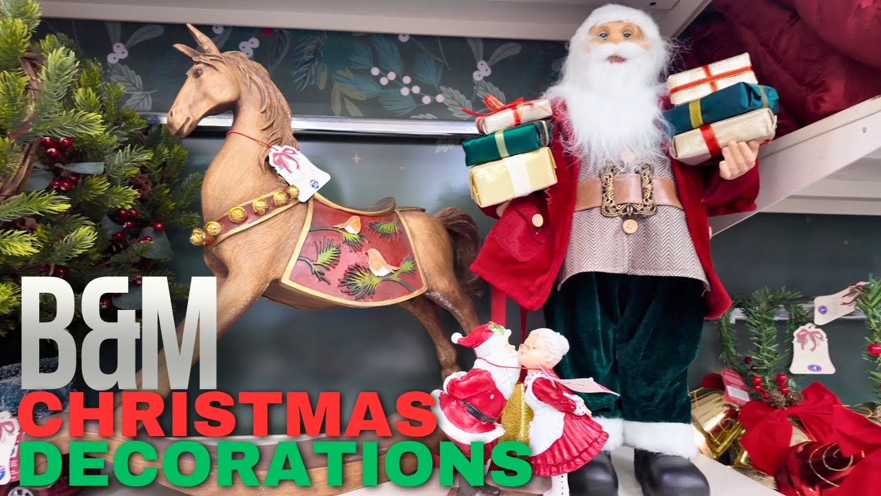 Christmas at B&M 2025 - Stunning Decoration Haul & Festive Inspiration