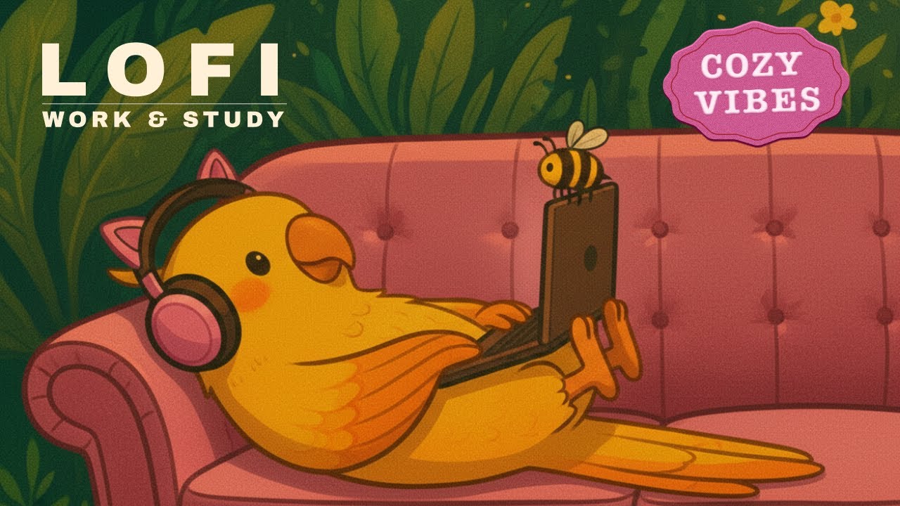 Cozy Lo-Fi Beats 🐤 Gentle Work & Study Vibes | Calm Focus Music