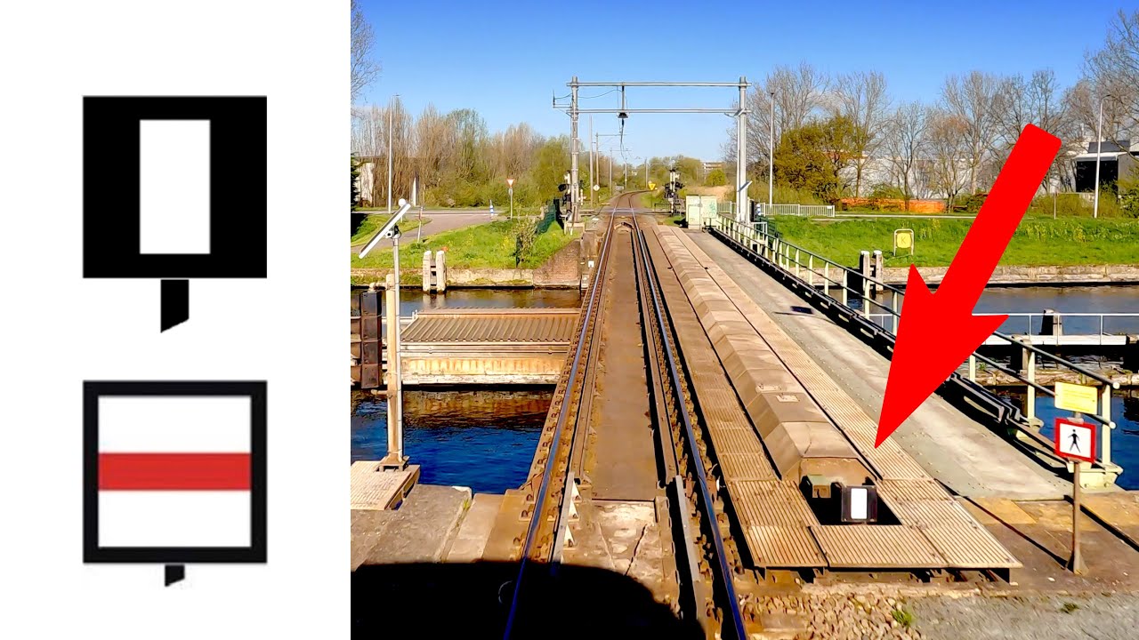 Railway Signals Explained PART 21: Afsluitlantaarn Utrecht - Leiden CABVIEW HOLLAND SGM 23apr 2021