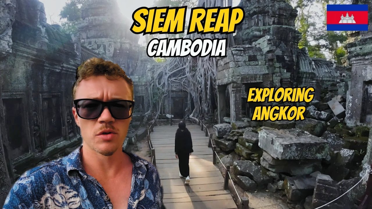 Exploring Angkor Wat & Trying Deep Fried Frog In Siem Reap, Cambodia