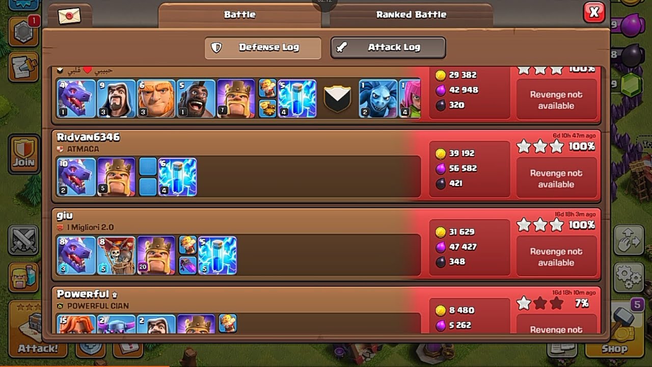 Opening Clash of Clans ID after 2 years |