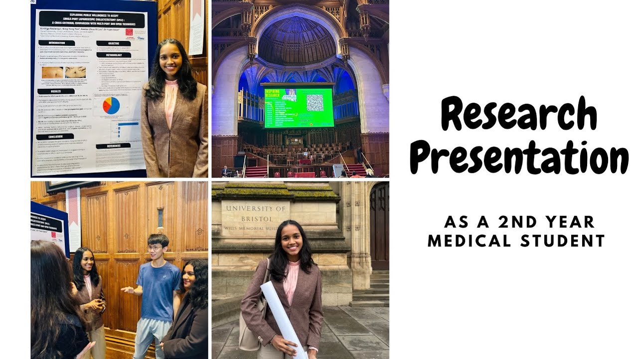 My First Surgical Research Poster Presentation | Medical Student Conference Vlog