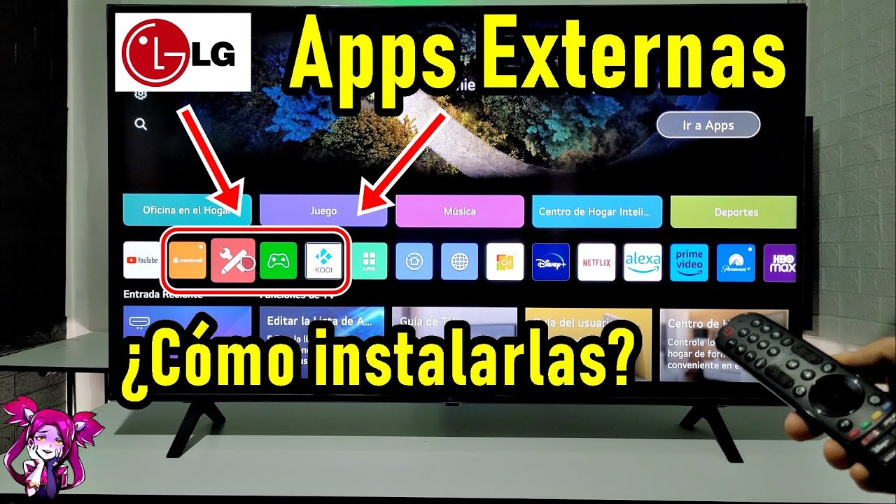 CÓMO INSTALAR APLICACIONES EXTERNAS EN TELEVISORES LG / Smart TV LG webOS