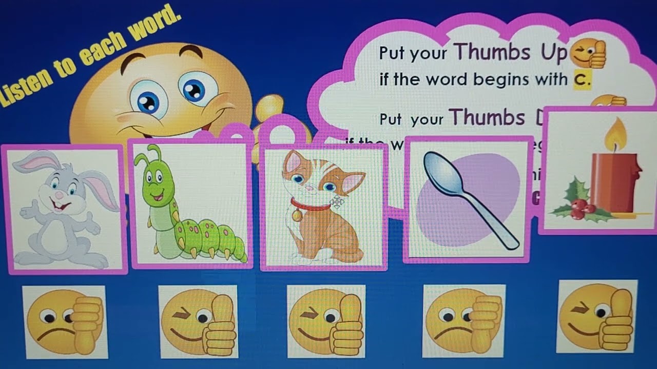 Mini lesson of the letter Cc with Mrs. Ramos
