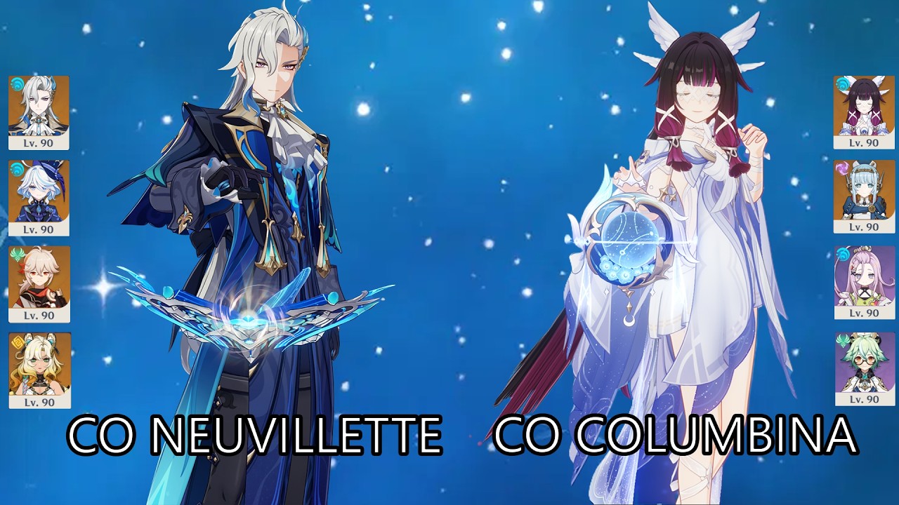 Spiral Abyss floor 12 Genshin Impact 6.3 l Bad Rotation Clear l Neuvillette&Columbina C0