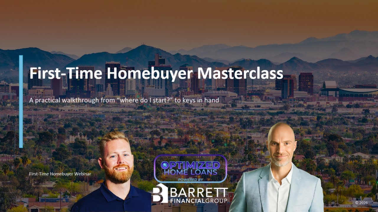 Arizona First-Time Homebuyers Masterclass 1/21/26