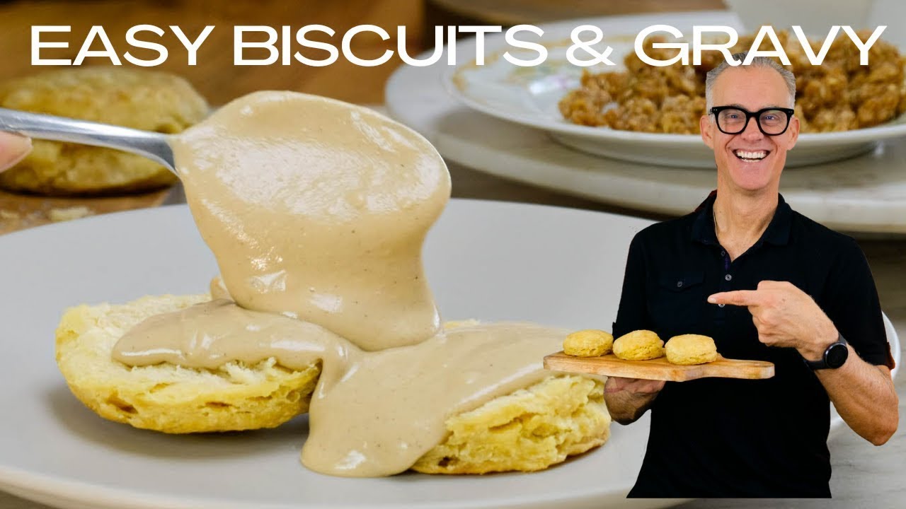 Easy Vegan Biscuits and Gravy | My 