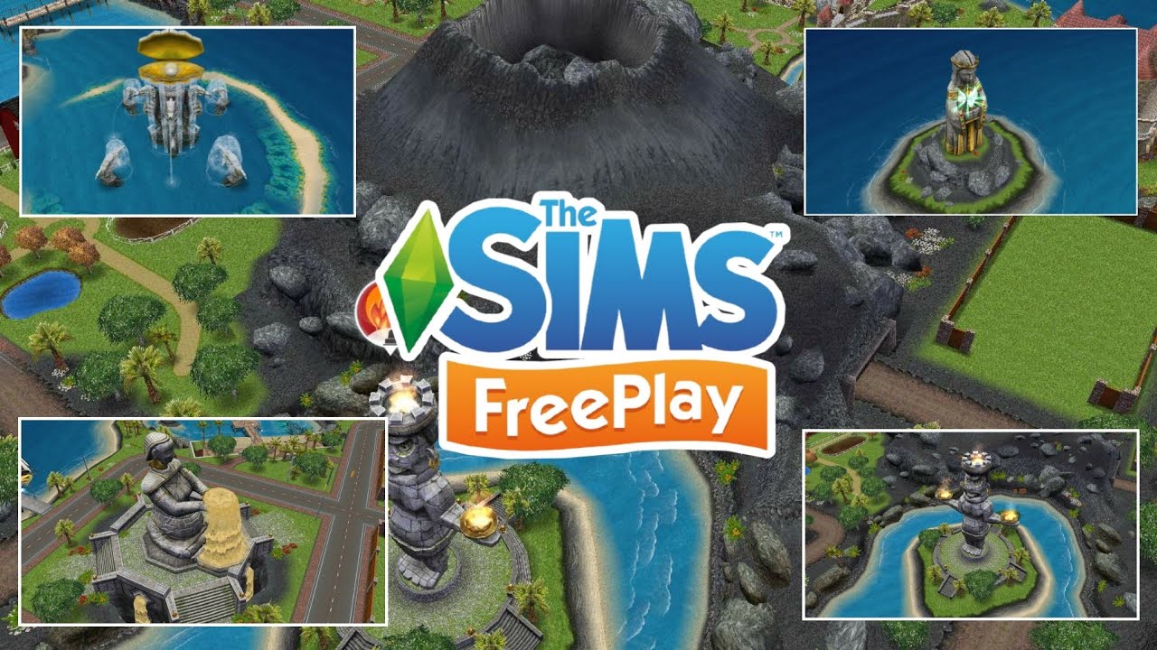 Sims Freeplay |Mysterious Island Tour|