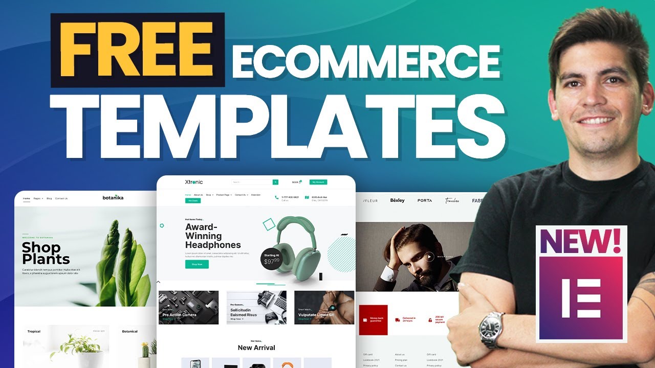 Best Free Elementor eCommerce Templates