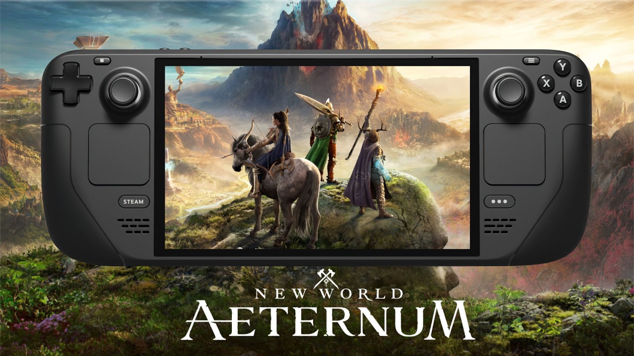 Steam Deck is KILLING it with New World: Aeternum Performance!