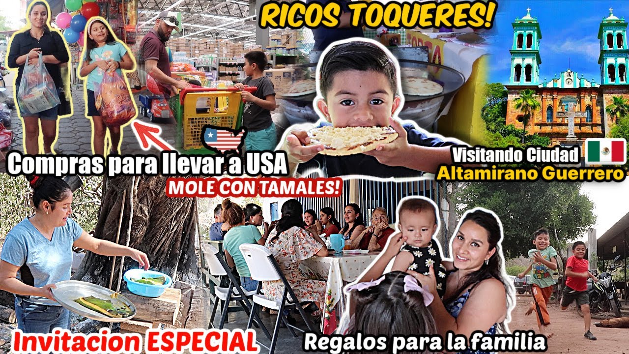 CUMPLI MI ANTOJO ANTES DE SALIR DE MÉXICO🇲🇽| TODO ESTO ME LLEVARÁ A EE.UU.🇺🇸|Una INVITACIÓN ESPECIAL