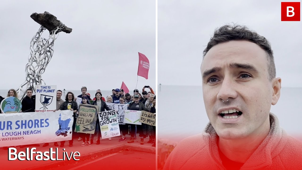 Activists call for urgent action to tackle environmental crisis at Lough Neagh
