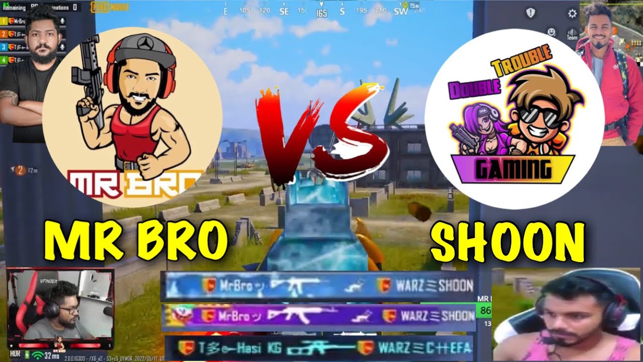 MR BRO vs DOUBLE THOUBLE GAMING || Intense friendly battle in Miltarybase || TB🇱🇰 vs WARZ🇱🇰 ||