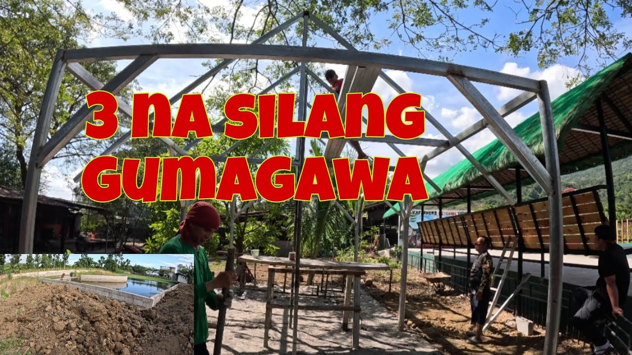 May porma na amg kubo | 3 na sila ngayong gumagawa | update sa tambak