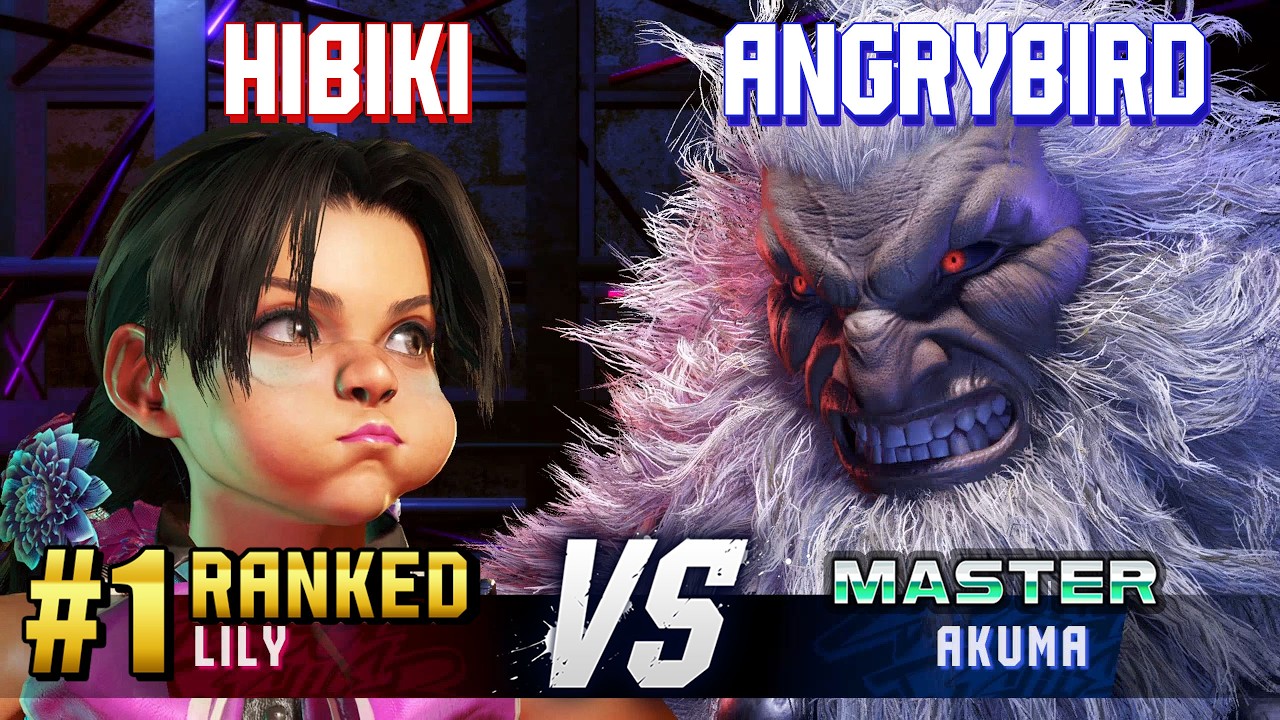 SF6 ▰ HIBIKI (#1 Ranked Lily) vs ANGRYBIRD (Akuma) ▰ High Level Gameplay