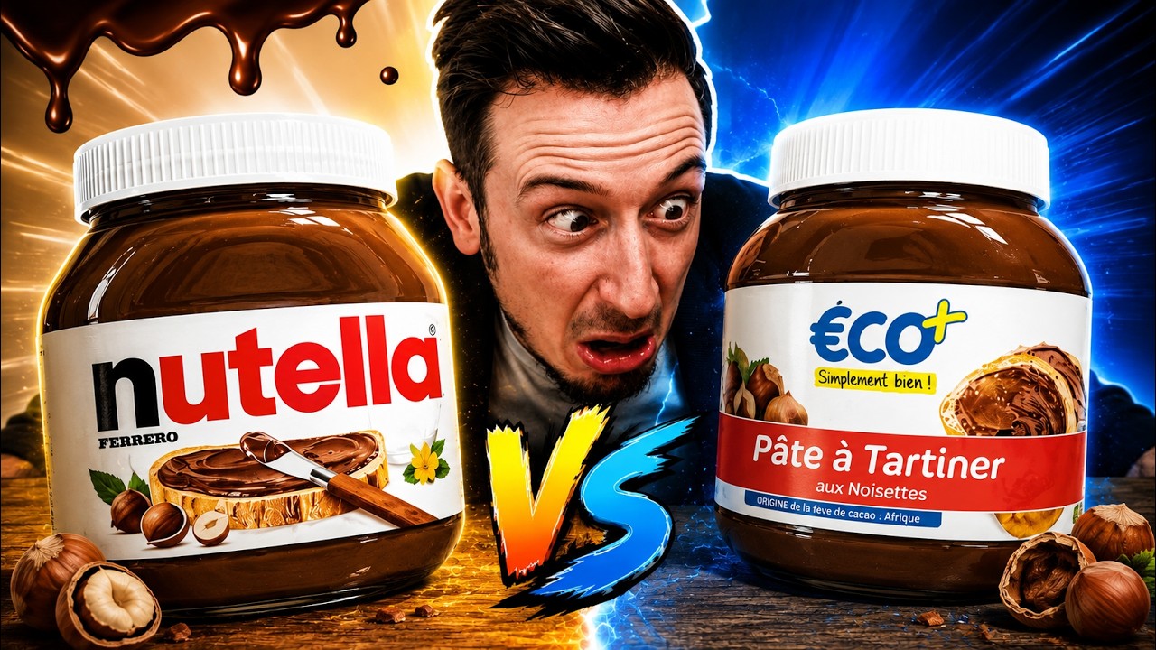 NUTELLA VS PATE A TARTINER ECO+ !