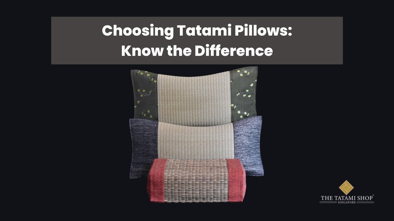Choosing Tatami Pillows: Know the Difference | The Tatami Shop [Official]