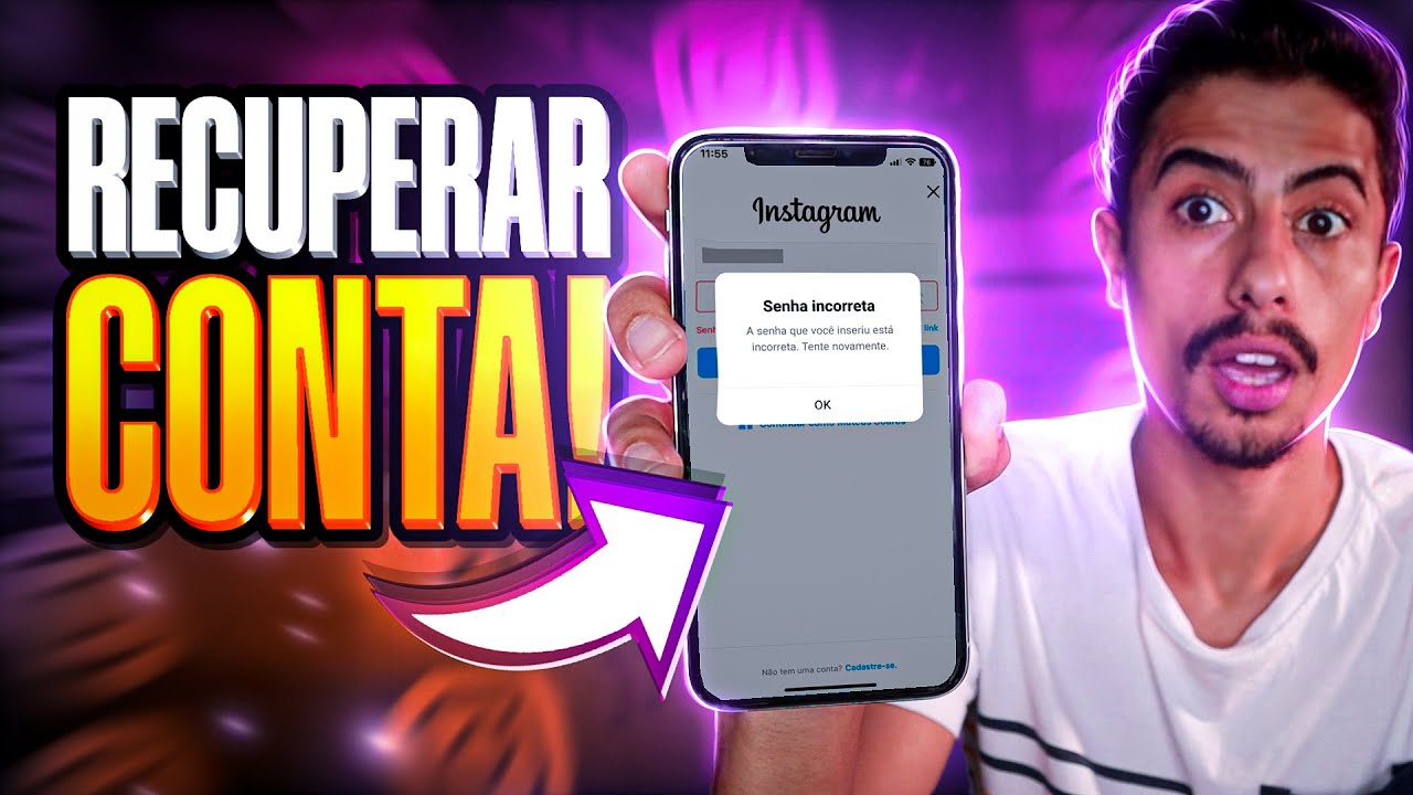 Como RECUPERAR SENHA DA SUA CONTA do INSTAGRAM | Guia completo!