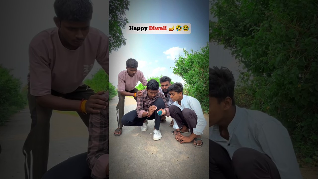 Happy Diwali 🪔 2025 😂🤣 Diwali Comedy Video 2025 funny video in Diwali 🪔 #diwali #shorts #reels #fun