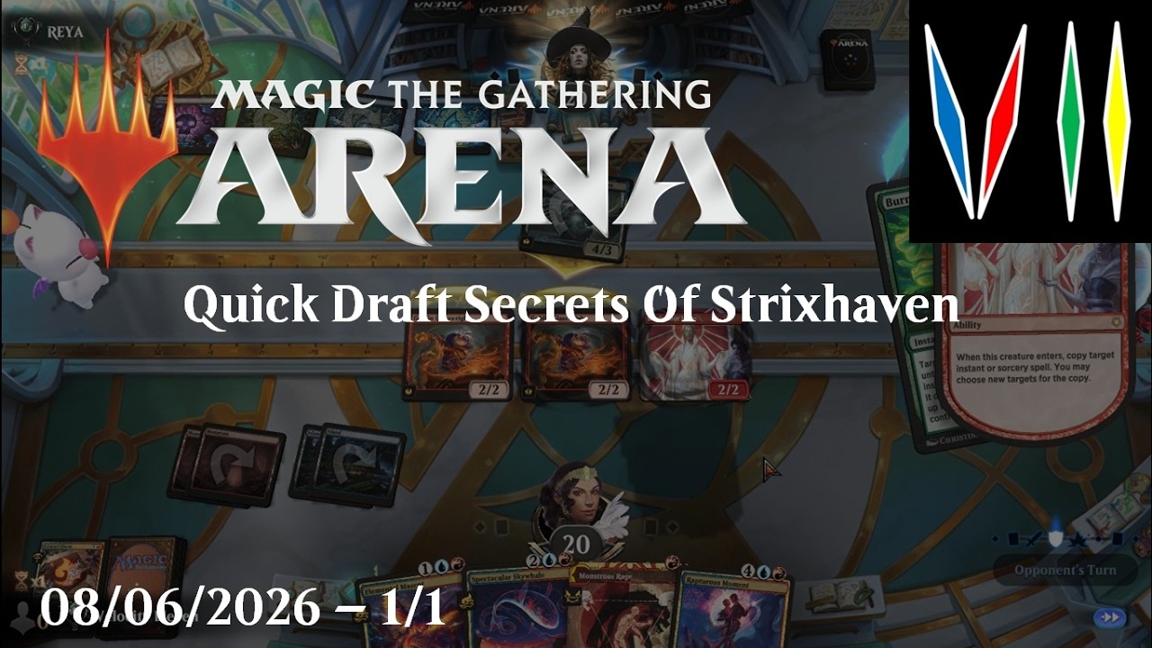 MTG Arena - Quick Draft Secrets Of Strixhaven (08/06/2026)