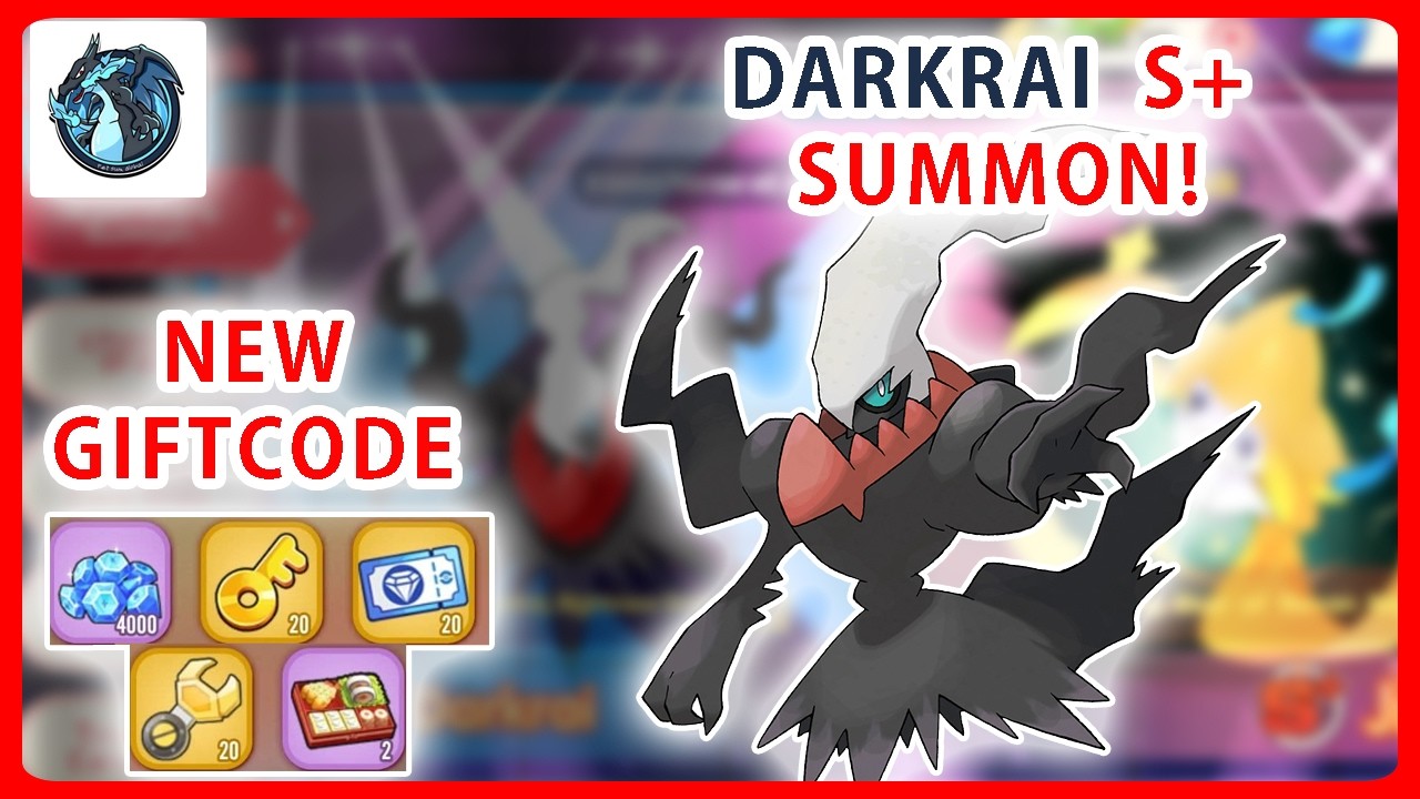 🚨 NEW GIFTCODE! Darkrai S+ Summon! Pet Summon