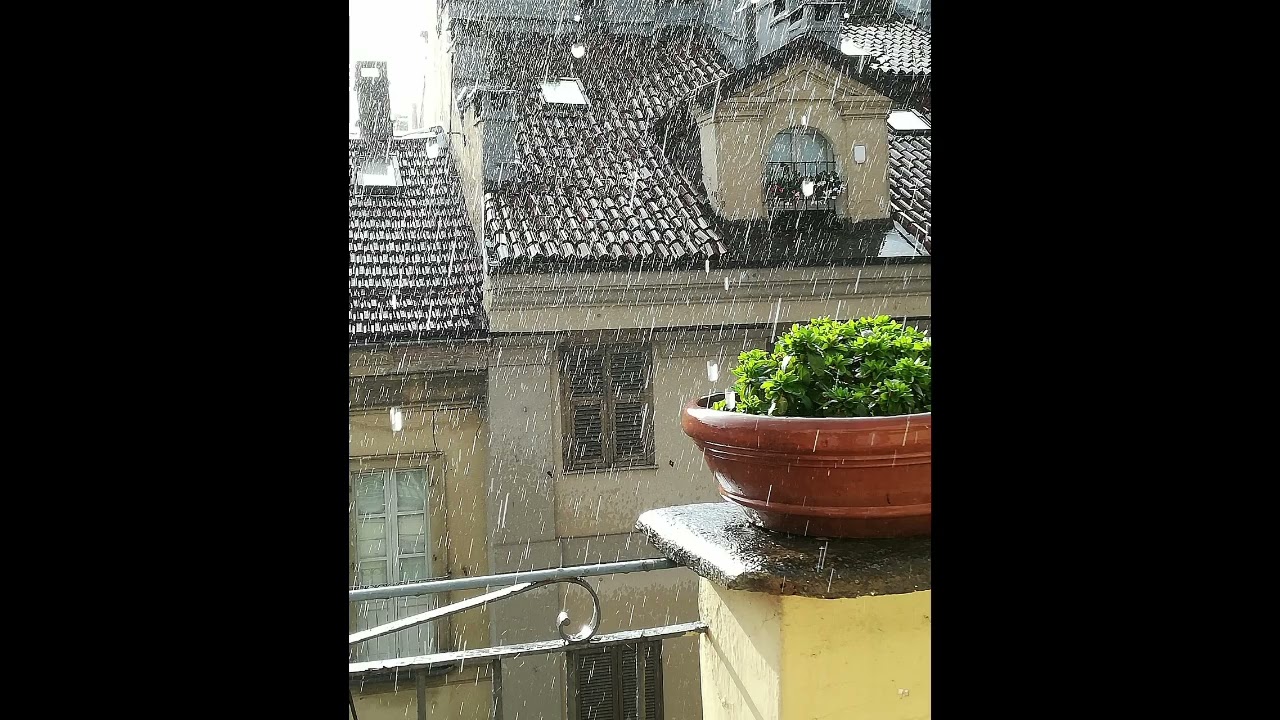 Hear the Rainfall on the Roof, Stay Inside Today