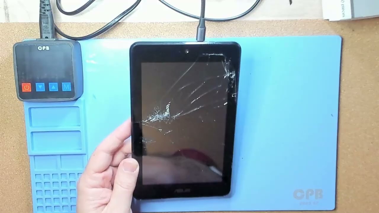 Asus MemoPAD Model K00B ME173X touch screen digitiser replacement. How to disassemble