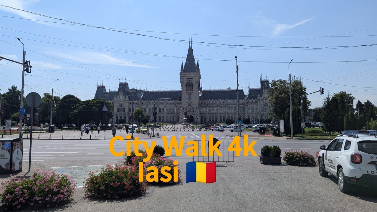Iași 🇷🇴 | City Walk 4K