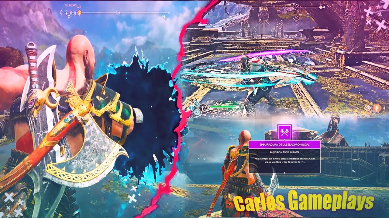 GOD OF WAR - Visitando MUSPELHEIM /El reino de Fuego (Carlos Gameplays)