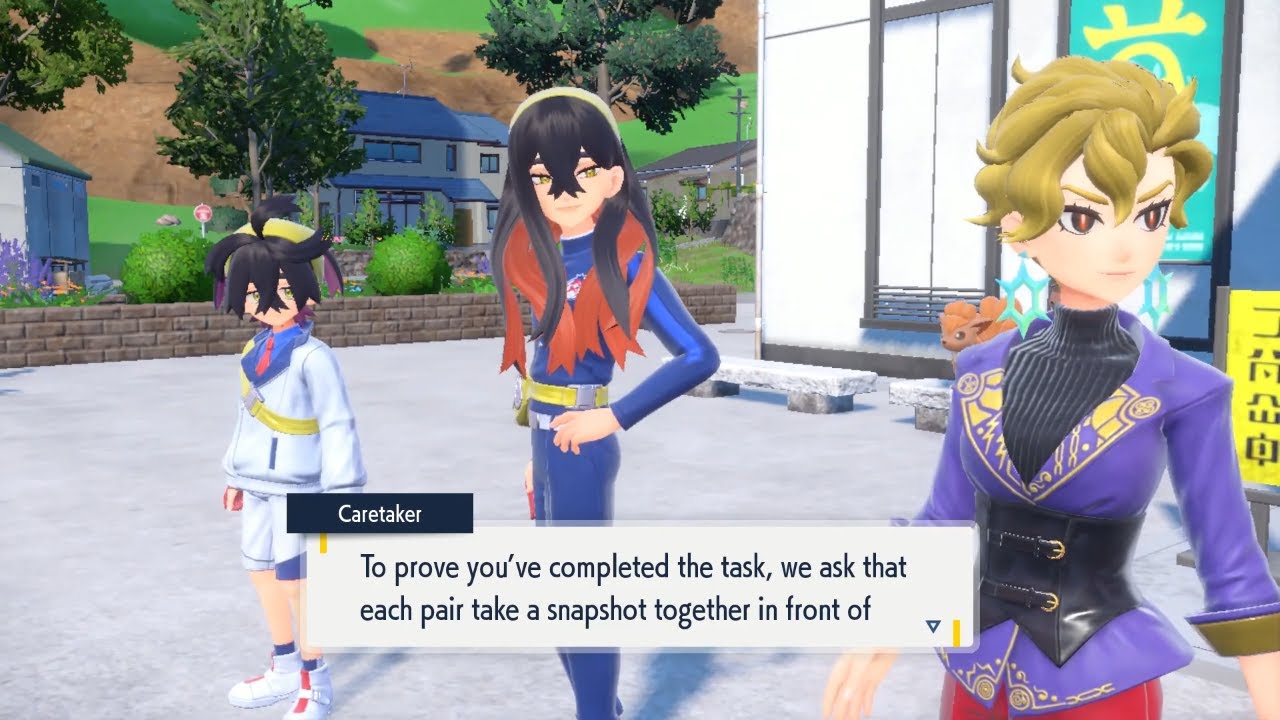 Pok&eacute;mon Scarlet & Violet The Teal Mask Mossui Town