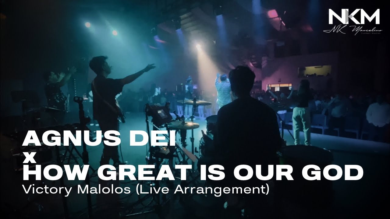 AGNUS DEI x HOW GREAT IS OUR GOD | Victory Malolos Arrangement (Free Flow Worship) DRUM CAM