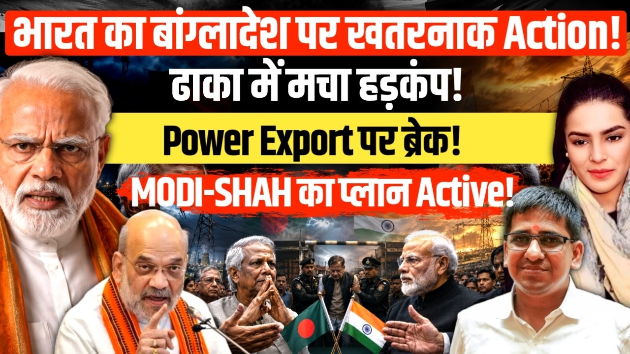 India's Tough Message to Bangladesh | Power Export Row and Diplomatic Tensions | Amber Zaidi