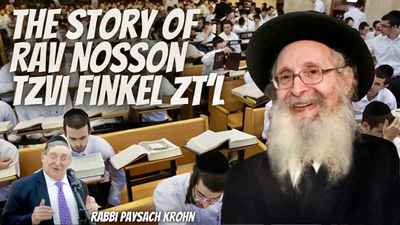 No Excuses: The INSPIRING Life Story of Rav Nosson Tzvi Finkel ZT’L - Rabbi Paysach Krohn