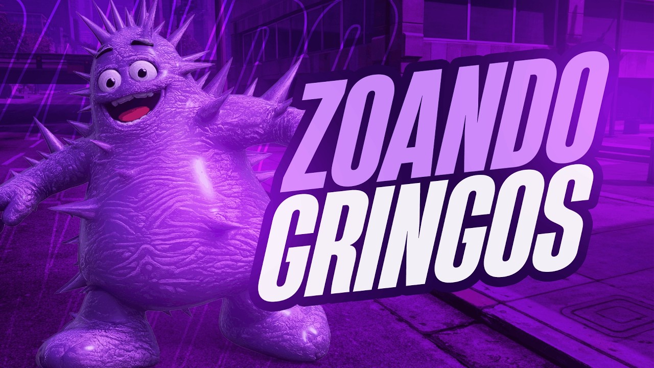 TACANDO O TERROR NA CIDADE GRINGA 😎 GTA RP FIVEM