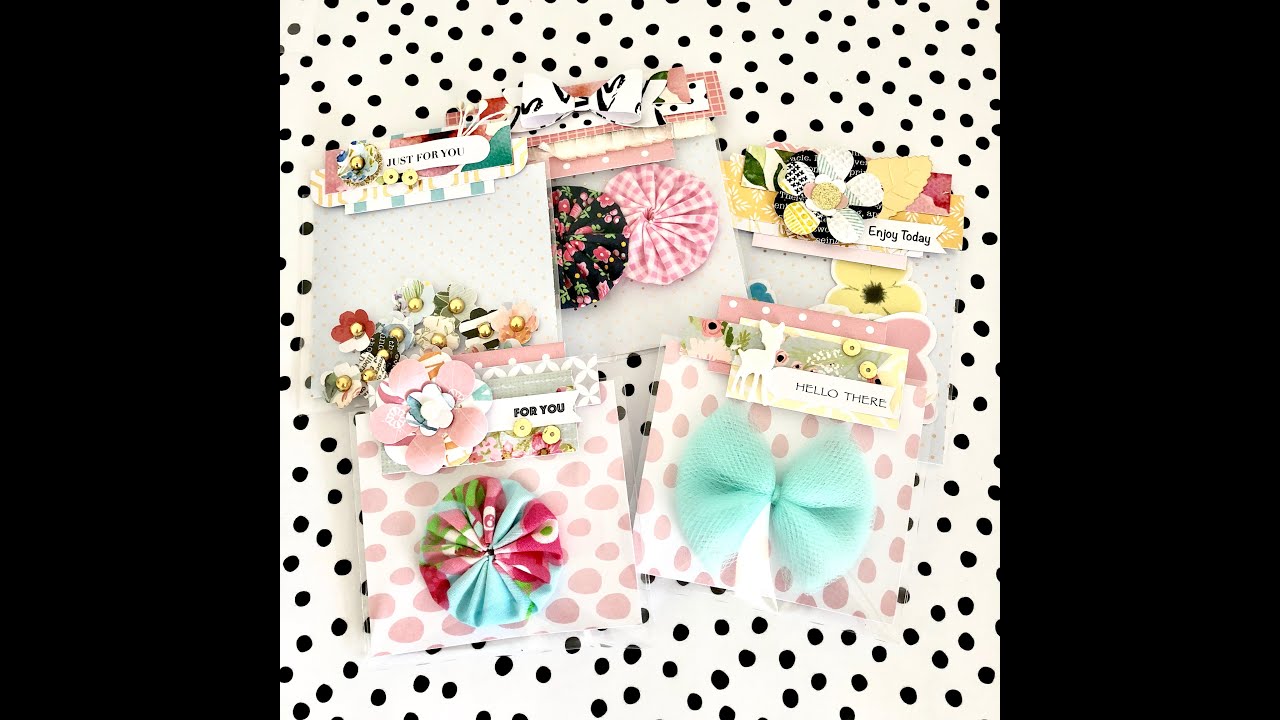 ❌ WAIT ❌ KEEP those Paper Scraps | Build your own BAG TOPPERS