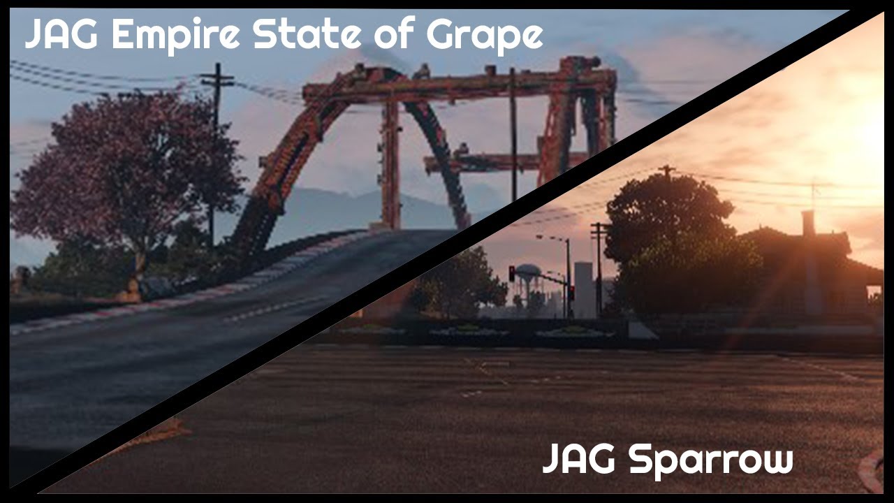 GTA 5 Double Track Showcase: Sparrow & Empire State of Grape