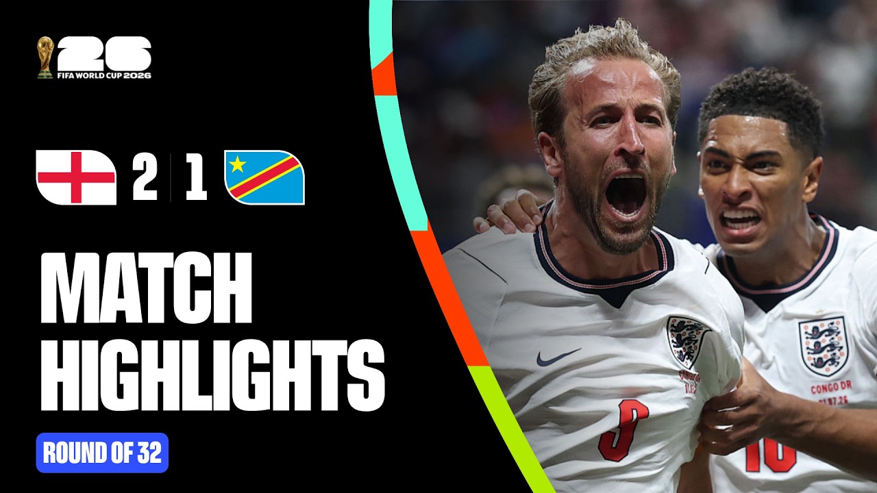 Highlights | England 2-1 Congo DR | FIFA World Cup 2026&trade;