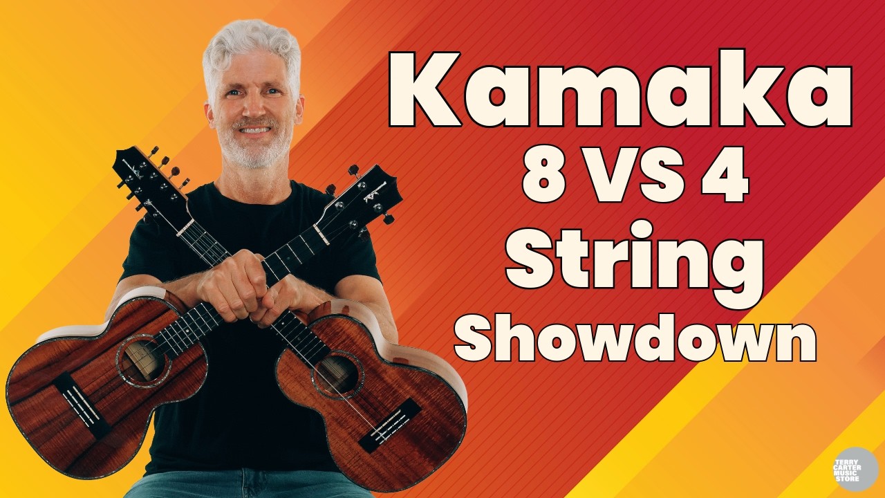 Kamaka HF-3-D2 vs HF-38-D2 | 4-String vs 8-String Tenor Ukulele Comparison!