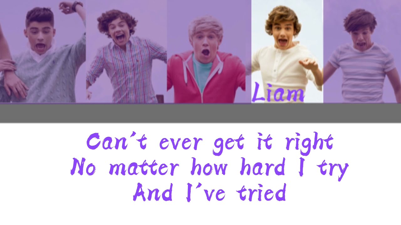 Tell me a lie - One Direction ~ (Color Coded Lyrics)
