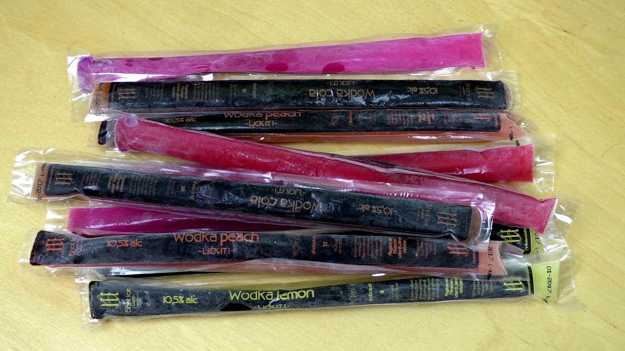Vodka Ice Pops - Shot Ice Lick it! shotice.de