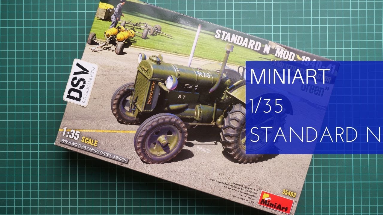 Miniart 1/35 Standard N Mod.1940-41 Тракторный зеленый (35463) Обзор