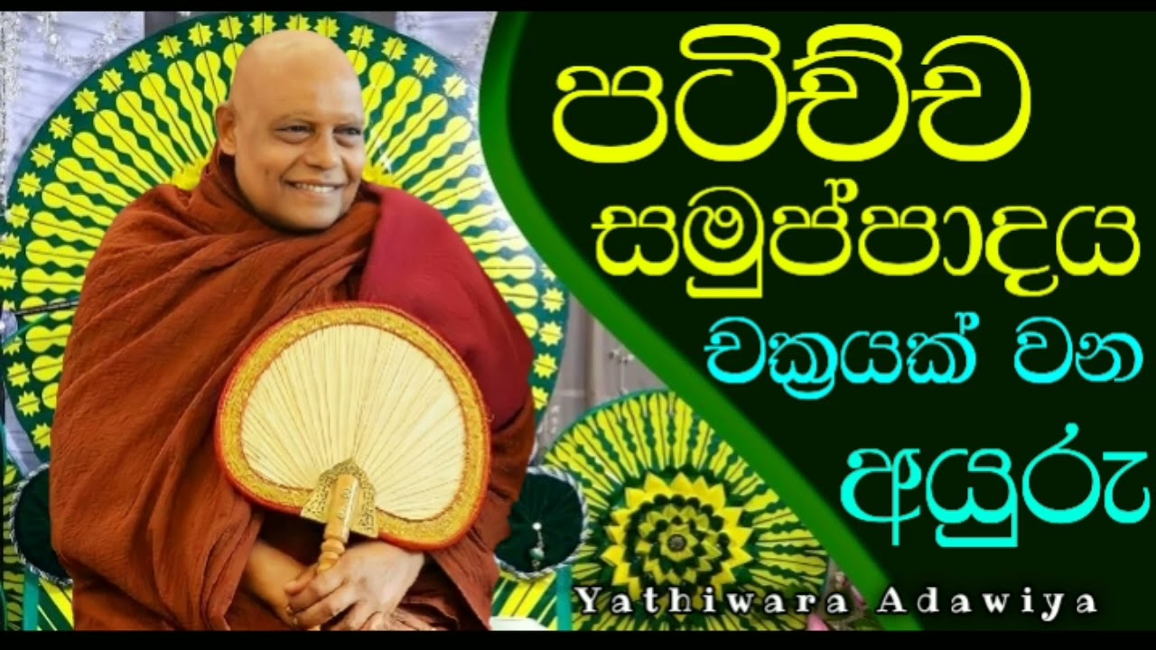 පටිච්ච සමුප්පාදය චක්‍රයක් වන ආකාරය සරලව | nauyane ariyadhamma maha thero | නාඋයනේ අරියධම්ම හිමි