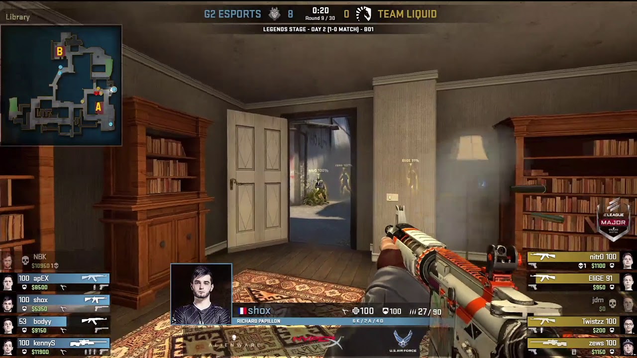 nitr0 ACE vs G2 [ ELEAGUE Major 2018 ]