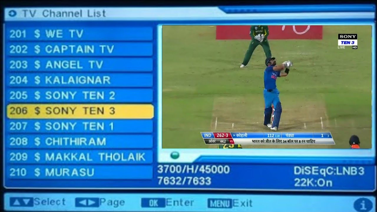 Dd free dish in all paid channels setting official video.